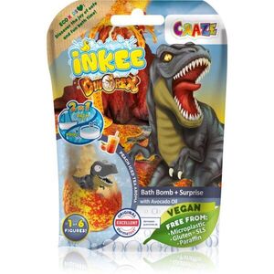 Craze INKEE Dino fürdőgolyó gyermekeknek meglepetéssel 1 db kép