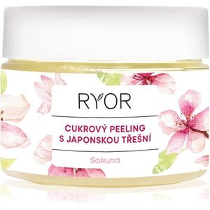 RYOR Sakura cukor peeling a bőr táplálására és a gyengéd tisztítására 325 g kép