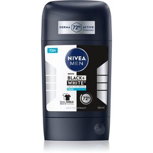 NIVEA MEN Black & White Invisible Fresh izzadásgátló stift uraknak 50 ml kép