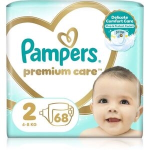Pampers Premium Care Size 2 eldobható pelenkák 4-8 kg 68 db kép