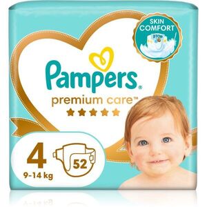 Pampers Premium Care Size 4 eldobható pelenkák 9-14 kg 52 db kép