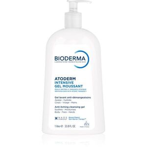 Bioderma Atoderm Intensive Gel Moussant tápláló habos gél nagyon száraz, érzékeny és atópiás bőrre 1000 ml kép