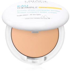 Uriage Eau Thermale Water Cream Tinted Compact SPF 30 selyempúder egységesíti a bőrszín tónusait 10 g kép