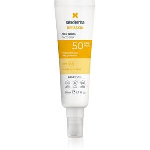 Sesderma Repaskin Silk Touch napozókrém arcra SPF 50 50 ml kép
