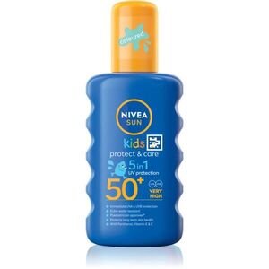 NIVEA SUN Kids színezett napozó spray gyermekeknek SPF 50+ 200 ml kép