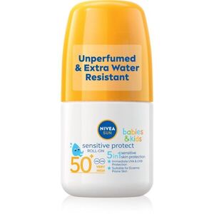 NIVEA SUN Babies & Kids gyermek napozótej roll-on SPF 50+ 50 ml kép
