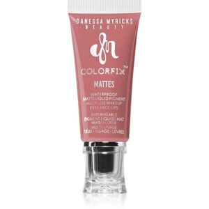 Danessa Myricks Beauty Colorfix Mattes multifunkcionális smink a szemre, az ajkakra és az arcra árnyalat Latte 10 ml kép