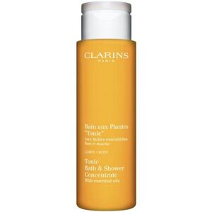 Clarins Tonic Bath & Shower Concentrate tusoló- és fürdőgél esszenciális olajokkal 200 ml kép