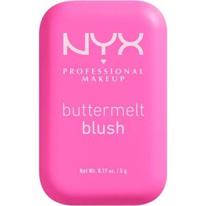 NYX Professional Makeup Buttermelt Blush púderes arcpír árnyalat 01 My Butta Half 5 g kép