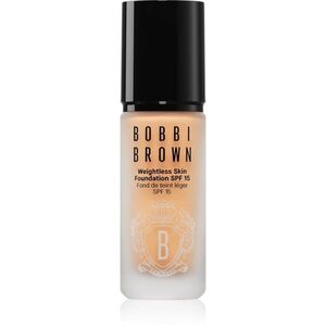 Bobbi Brown Weightless Skin Foundation SPF 15 Mini tartós matt alapozó hidratáló hatással árnyalat Honey 13 ml kép