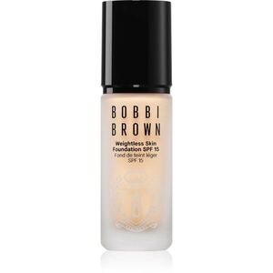 Bobbi Brown Weightless Skin Foundation SPF 15 Mini tartós matt alapozó hidratáló hatással árnyalat Warm Sand 13 ml kép
