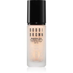 Bobbi Brown Weightless Skin Foundation SPF 15 Mini tartós matt alapozó hidratáló hatással árnyalat Porcelain 13 ml kép