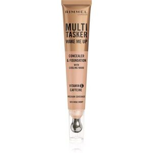 Rimmel Multi-Tasker Wake Me Up alapozó és korrektor az élénk bőrért árnyalat 25 Rose Ivory 20 ml kép