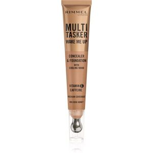 Rimmel Multi-Tasker Wake Me Up alapozó és korrektor az élénk bőrért árnyalat 65 Rose Honey 20 ml kép