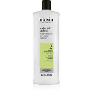 Nioxin System 2 Scalp + Hair Shampoo sampon hajritkulás ellen 1000 ml kép
