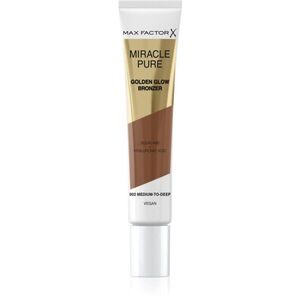 Max Factor Miracle Pure krémes bronzosító az élénk bőrért árnyalat 002 Medium to Dark 15 ml kép