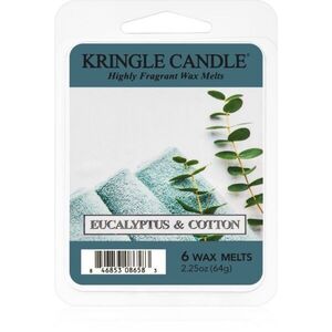 Kringle Candle Eucalyptus & Cotton illatos viasz aromalámpába 64 g kép