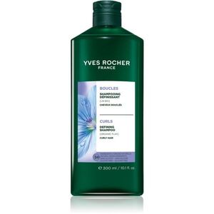 Yves Rocher Boucles sampon hullámos és göndör hajra with organic flax 300 ml kép