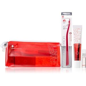 Swissdent Emergency Kit Red fogápoló készlet a fogzománc gyengéd fehérítésére és védelmére kép