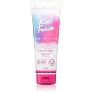 Les Secrets De Loly Kurl Fusion hajformázó krémes gél hidratáló hatással 250 ml kép