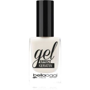 bellaoggi Gel Effect Keratin Nail Polish körömlakk árnyalat White Angel 10 ml kép