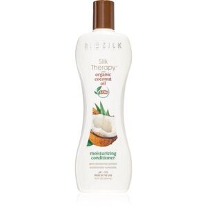 Biosilk Silk Therapy Natural Coconut Oil hidratáló kondicionáló kókuszolajjal 355 ml kép