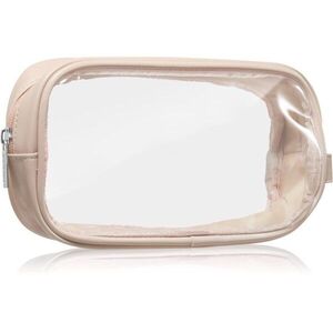 Notino Travel Collection Small Clear Organizer átlátszó kozmetikai táska átlátszó S Beige 20x10x5 cm 1 db kép