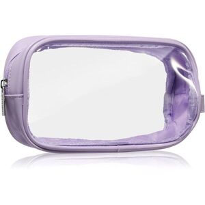 Notino Travel Collection Small Clear Organizer átlátszó kozmetikai táska átlátszó S Purple 20x10x5 cm 1 db kép