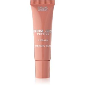 MUA Makeup Academy Hydra Juice Peptide Lip Balm hidratáló ajakbalzsam a magas fényért illatok Caramel Glaze 10 ml kép