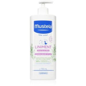 Mustela Bébé Liniment tisztító tej gyermekeknek születéstől kezdődően 750 ml kép