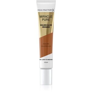 Max Factor Miracle Pure krémes bronzosító az élénk bőrért árnyalat 001 Light To Medium 15 ml kép