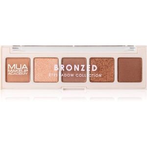 MUA Makeup Academy Eyeshadow Collection 5 Shade Palette szemhéjfesték paletta árnyalat Bronzed 3.8 g kép