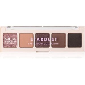 MUA Makeup Academy Eyeshadow Collection 5 Shade Palette szemhéjfesték paletta árnyalat Stardust 3.8 g kép