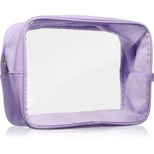 Notino Travel Collection Extra Large Clear Organizer átlátszó kozmetikai táska XL Purple 27, 5x20x12, 5 cm 1 db kép