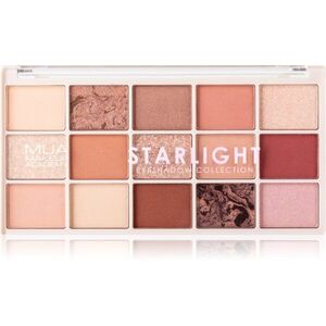 MUA Makeup Academy Eyeshadow Collection 15 Shade Palette szemhéjfesték paletta árnyalat Starlight 12 g kép