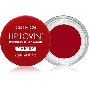 Catrice Lip Lovin' hidratáló maszk az ajkakra éjszakára árnyalat 020 Cherry Pop 4 g kép