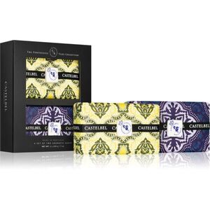 Castelbel Tile Cilantro & Lime + Rhubarb & Cassis Szilárd szappan ajándékszett 2x200 g kép