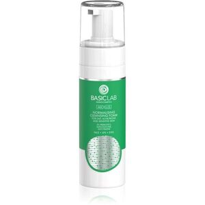 BasicLab Dermocosmetics Micellis finoman tisztító hab az aknéra hajlamos zsíros bőrre 150 ml kép