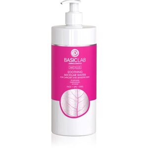 BasicLab Dermocosmetics Micellis nyugtató micellás arcvíz pirosodásra hajlamos bőrre 500 ml kép