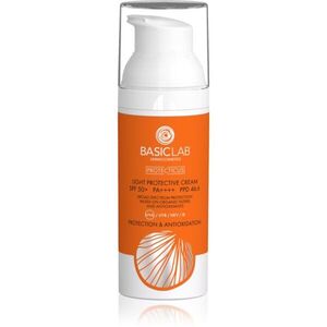 BasicLab Dermocosmetics Protecticus gyengéd védő arckrém SPF 50+ 50 ml kép