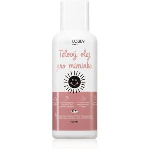 Lobey Baby Care Body Oil testolaj újszülötteknek 100 ml kép