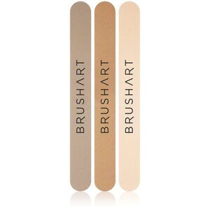 BrushArt Accessories Nail file set körömreszelő szett árnyalat Beige 3 db kép