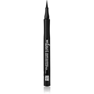 bellaoggi Mat Liner széles applikátorú szemhéjtus matt hatással árnyalat Velvety Black 1.2 ml kép