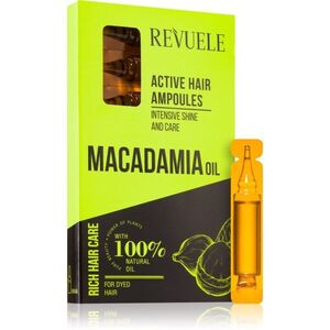 Revuele Macadamia Oil Active Hair Ampoules ampulla festett hajra 8x5 ml kép