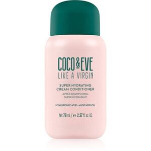 Coco & Eve Like A Virgin Super Hydrating Cream Conditioner hidratáló kondicionáló a fénylő és selymes hajért 70 ml kép