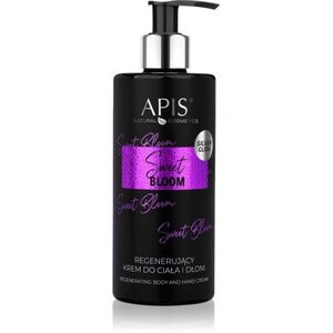 Apis Natural Cosmetics Sweet Bloom regeneráló krém kézre és testre 300 ml kép