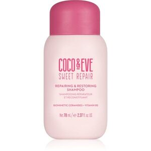 Coco & Eve Sweet Repair Repairing & Restoring Shampoo intenzíven regeneráló sampon a sérült és festett hajra 70 ml kép