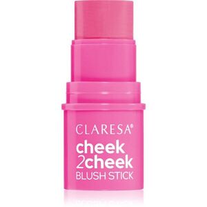 Claresa Cheek 2 Cheek krémes arcpirosító stift árnyalat 01 Candy Pink 6 g kép