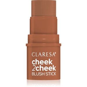 Claresa Cheek 2 Cheek krémes bronzosító stift árnyalat 02 Milk Choco 6 g kép