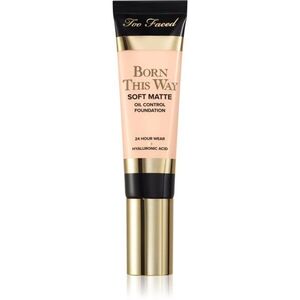 Too Faced Born This Way Soft Matte Foundation mattító make-up árnyalat Snow 30 ml kép